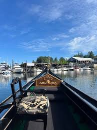 Gondolas make Gig Harbor feel a little like the canals of Venice
