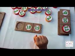 Aprender matemáticas suele costar a algunos niños y niñas, por ello proponemos el aprendizaje con diversión mediante juegos de matemáticas interactivos: Numero Anterior Y Posterior Con Material De Reciclaje Youtube