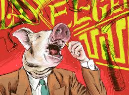 18 propaganda poster you will need: Viva El Cerdo Propaganda Poster On Behance