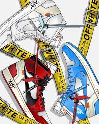 Off air jordan 1 white iphone wallpaper. Off White Jordans Sneakers Wallpaper Shoes Wallpaper Nike Wallpaper