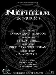 Fields of the nephilim's initial sound incorporated elements of hard rock, gothic rock. Fields Of The Nephilim Tickets Tour Dates Concerts 2022 2021 Songkick