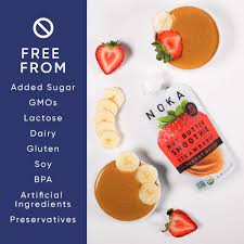 5 more healthy smoothie recipes. Buy Noka Nut Butter Fruit Smoothie Pouches Strawberry Peanut Butter 6 Pack Healthy Snack Squeeze Packs Meal Replacement 100 Organic Non Gmo Gluten Free Vegan 8g Plant Protein 4 22oz Each Online In