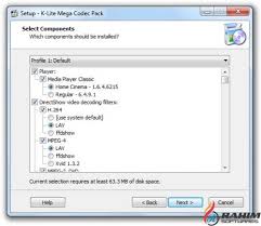 And if you don't have a proper media player, it also includes a player (media player classic, bsplayer, etc). K Lite Mega Codec Pack 13 6 5 Portable Free Download