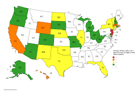 Map Number Of Non State Or D C Places In Top 10 Origin Of