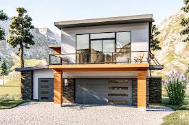 Thinking of building a carriage house plan or garage apartment plan that includes a complete apartment upstairs? Plan 62775dj 3 Car Modern Garage Apartment Plan In 2021 Carriage House Plans Modern Garage Apartment Modern Garage Apartment Plans
