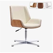 Grosfillex a développé pour l'embellissement de votre intérieur, un lambris pvc sans plomb, léger, très facile à manipuler et à poser. Chaise De Bureau Moderne Avec Revetement En Cuir Cipri Au Milieu Du Siecle Chaise Pivotante Sans Accoudoirs A Hauteur Reglable Chaises De Direction A Dossier Moyen Pieds En Acier Inoxydable Amazon Fr