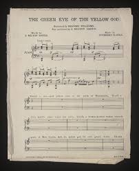 The Green Eye Of The Yellow God Hayes John Milton Clarke Cuthbert V A Explore The Collections