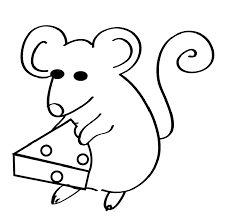 Fare Boyama Sayfasi Mouse Coloring Page Colorear Raton Raskraski Dlya Myshi Fareler Boyama Sayfalari Hayvan Boyama Sayfalari