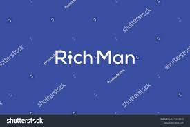 Minimal Meaning Full Rich Man Logo: стоковая векторная графика (без  лицензионных платежей), 2072694800 | Shutterstock