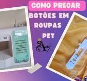Como Pregar Botões em roupas pet/ Máquina de Costura Brother CS600XL