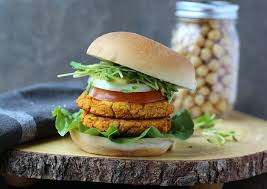 Spicy Veggie Burger Vegan Gf Recipe Chickpea Burger Spicy Burger Spicy Vegan Recipes