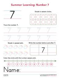 summer all about number 8 worksheet primarylearning org