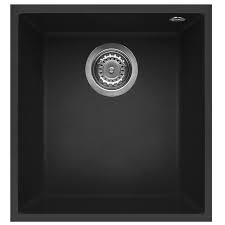 The ceramic kitchen sinks from taps uk feature sleek designs and excellent craftsmanship. Reginox Quadra 100 B 1 0 Bowl Black Granite Undermount Kitchen Sink Waste Kit
