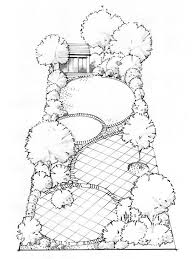 Garden Of Circles Circles Work Particularly Will In Narrow Gardens S Garden Design Plans Landscape Design Plans Modern Landscape Design