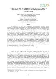 Pelaksanaan akta bangunan dan harta bersama (penyenggaraan dan pengurusan) 2007 bagi mengatasi masalah penyenggaraan dan pengurusan bangunan dan harta bersama 1. Pdf Pembuatan Akta Pembagian Hak Bersama Dalam Peralihan Tanah Karena Pewarisan Di Kota Bukittinggi