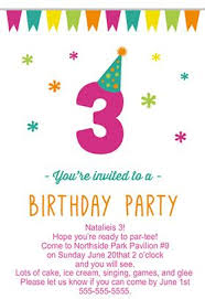 3rd Birthday Party Birthday Invitation Template Free Greetings Island Birthday Invitation Card Template Printable Birthday Invitations Party Invite Template