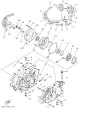 Yamaha atv 2009 diagram for crankshaft and piston. 2005 Yamaha Kodiak 450 4wd Yfm45fat Crankcase Parts Oem Diagram For Motorcycles