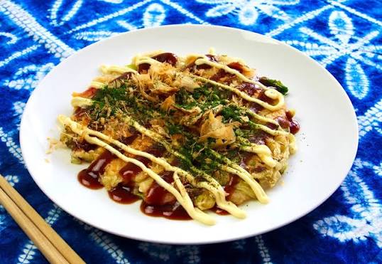 Cheese Okonomiyaki