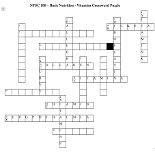 ˚is sweet, smooth food comes in many di˛erent ﬂavors and is a great way to get calcium for your bones. Nfsc 100 Basic Nutrition Vitamins Crossword Chegg Com