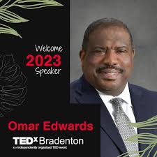 Speaker Announcement 🙌 Xavier “Omar” Edwards is a native of Manatee  County. He has been an educator for the past 23 years. During his 23 year  career, he served the students and