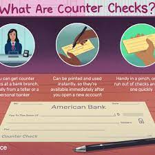 The most important part of the check is the micr numbers teporary checks are given out by the bank at the time the account is opened. How Counter Checks Work Checks From Your Branch