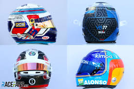 Free bonuses with your purchase get a beautiful vettel flag with the purchase of your helmet. Pictures All The F1 Drivers 2018 Helmet Designs Racefans