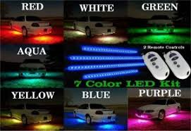 7 Color Led Under Car Lights To Enhance Your Car S Appearance Led
