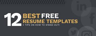 We did not find results for: 12 Best Free Resume Templates Tips On How To Stand Out Easil
