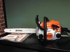 Expect better engine cooling and air filtration while you make quick work of trimming branches, cutting small trees and clearing fallen limbs after a storm. 2017 Stihl Ms180c Chain Saw 16 Bar Bigiron Auctions