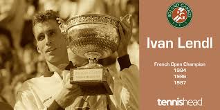 She searched for her compatriots on the trophy, looking for margaret court, who was the last. Roland Garros Royalty Ivan Lendl Three Time French Open Champion
