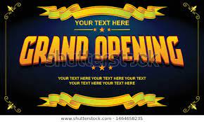 Grand Opening Vector Editable Sign Banner Stock Vector Royalty Free 1464658235 Grand Opening Banner Vector