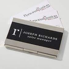 Personalized business card holders help you convey that professional image. Personalized Business Card Holders Personalization Mall