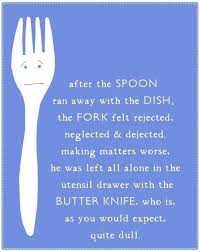 The Life And Tines Of A Fork Humorous Kitchen By Thedreamygiraffe Kitchen Art Kids Poems Humor