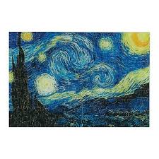 Van gogh starry night puzzle (1000 piece) $21.99. Jigsaw Puzzle 1000 Pieces Mini 14 9 X 10 2 Starry Night By Vincent Van Gogh Contemporary Puzzles Toys Hobbies