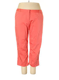 Details About Jones New York Women Pink Khakis 22 Plus