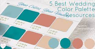 5 Best Resources For Picking Your Wedding Colors