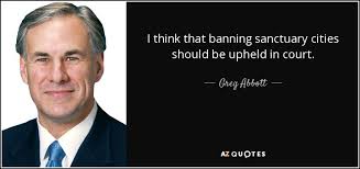 I feel less agony at improprieties in churches than in a scientific laboratory. Greg Abbott Quote I Think That Banning Sanctuary Cities Should Be Upheld In