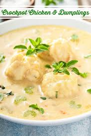 Crockpot Chicken And Dumplings Recipe Our Favorite Homemade Chicken And Dumpl Crockpot Chicken And Dumplings Homemade Chicken And Dumplings Homemade Dumplings