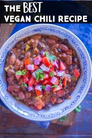 The Best Vegan Chili Recipe Vegan Chili Recipe Best Vegan Chili Veggie Chili Recipes