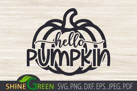 Download Hello Pumpkin Fall Autumn Graphic By Shinegreenart Creative Fabrica PSD Mockup Templates