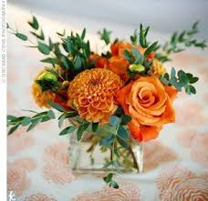 Beautiful flowers for anniversary, birthdays. Need Wedding Ideas Check Out This Orange Centerpieces And See More Inspirational Photos Orange Centerpieces Fall Flower Arrangements Small Flower Arrangements