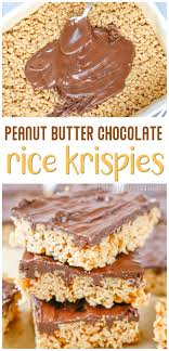 Peanut Butter Chocolate Rice Krispie Treats Chocolate Rice Krispie Treats Peanut Butter Rice Krispie Treats Rice Krispy Treats Recipe