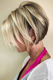 Flattering layered short haircut in blonde & beige balayage. 28 Adorable Short Layered Haircuts For The Summer Fun