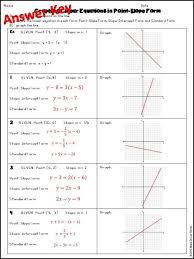 Print answer key pdf take now schedule copy. Hiddenfashionhistory Math Worksheets Intercept Form Go Linear Equations Writing Given The Math Worksheets Slope Intercept Form Worksheets Math Games For Toddlers Adding And Subtracting Decimals Quiz Easy Algebra Easy First Grade Math