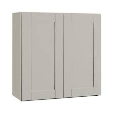 Shaker Wall Cabinets In Dove Gray Kitchen The Home Depot Modern Kitchen Design Grey Cabinets Wall Cabinet