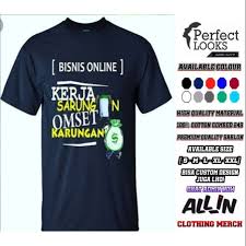Aneka model baju batik wanita remaja sampai wanita dewasa baik model baju lengan panjang model gamis batik kombinasi kain polos dengan desain baju yang modern ala muslimah berhijab. Kaos Bisnis Online Pria Kaos Bisnis Online Kerja Sarungan Omset Karungan Desain Keren Shopee Indonesia