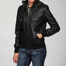 Handmade Women Leather Jacket Womens Black Hooded Leather Jacket Women Jackets Leather Jacket With Hood Stylish Leather Jacket Leather Jackets Women