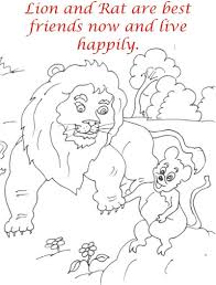 This can help you see the pointer better or just give your windows pc a unique sense of style. The Lion And Rat Story Coloring Page For Kids