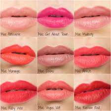 Shop the best selection of mac lipsticks at macy's. Mac Lipstick Collection And Swatches Your Beauty Mac Lipstick Collection Mac Lipstick Shades Coral Lipstick