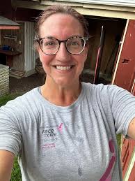 Running a 5k for breast cancer awareness